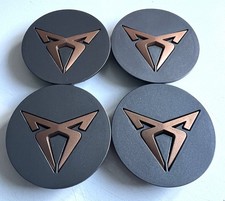 4 Genuine Cupra Emblems Hub Caps Ateca Formentor Leon 5FA601171A NEW/DEMO