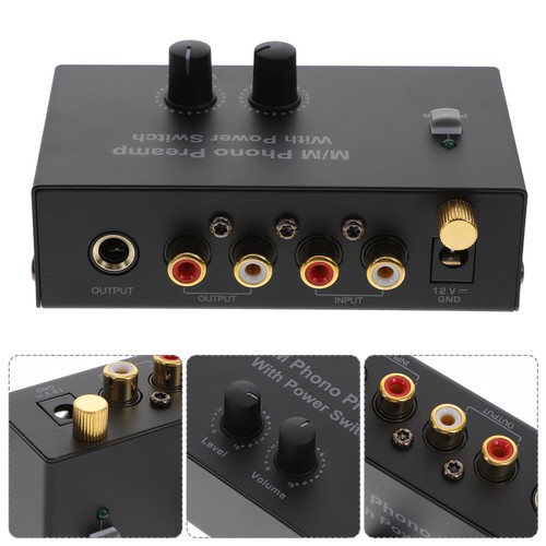 Pré ampli phono - pour, platine