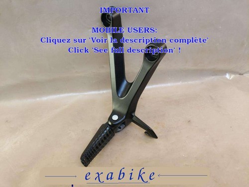 Platine repose pied arriere - platine, repose-pied