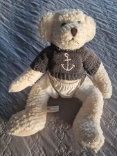 Doudou Ours J LINE J-LINE ANCRE PULL 30 CM