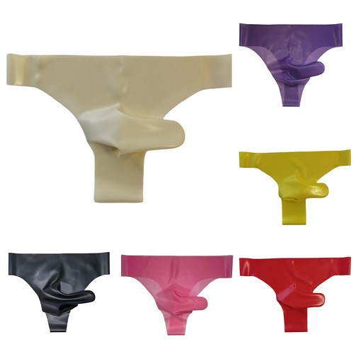 Sous vêtement latex slip