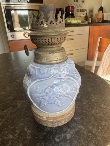 Lampe pétrole ancienne - lampe,