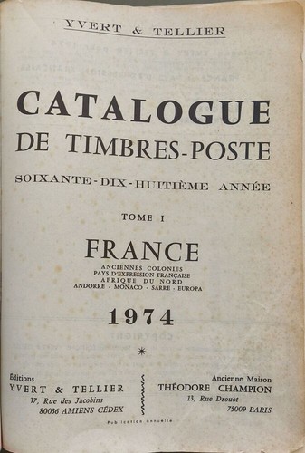 Catalogue timbres poste - catalogue, timbres-poste