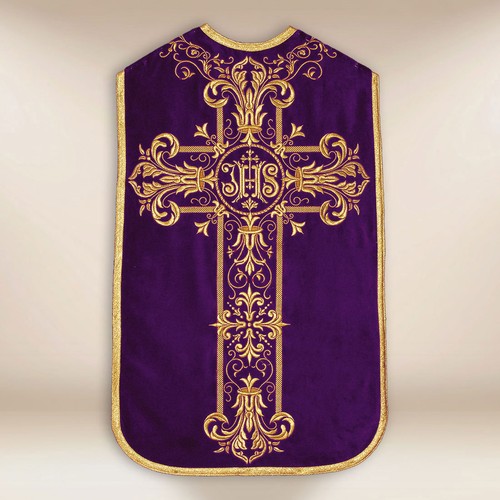 Chasuble brodée romaine - , «