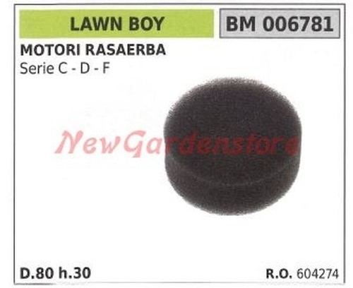 Filtre air lawn - d'air, boy