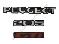 LOGO PEUGEOT 205 GTI