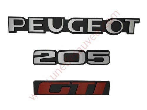 Logo peugeot 205 - peugeot, gti