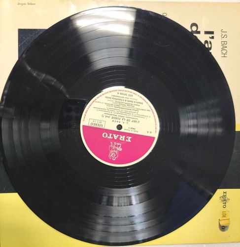 Disque vinyle 33t - disque, bach