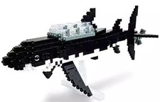 Toy Nanoblock TIN-3 Shark Marine "Tintin's Adventure"