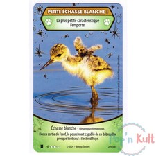 Carte Défis Nature Protect 289/300 Échasse blanche ★ Brillante [FR] NM