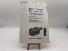 Sony Hi8 Vidéo Caméra Enregistreur Mode D 'em Ploi