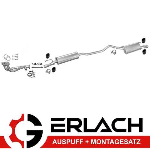 Pot échappement pour - pour, opel