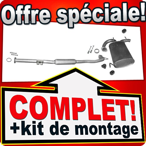 Echappement pour nissan - echappement,