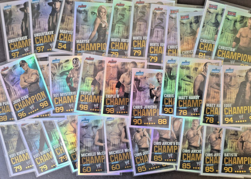 Champion topps wwe - champion, slam