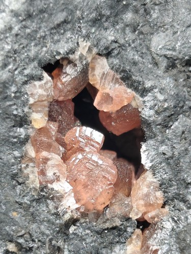 Rare géode rhodocrisite sur - rare,