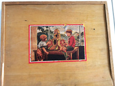 Jeu de construction en bois ancien