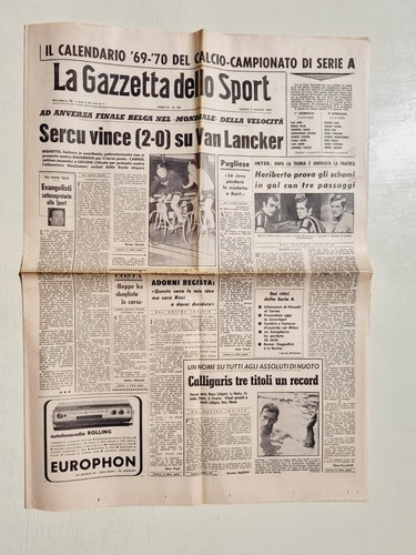 Gazzetta dello sport août - gazzetta,