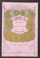 Catalogue 1884 CAMINAT FILS