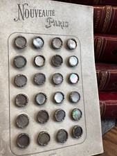 Plaquettes Boutons Mercerie & Magasin Mode Costume & Vêtement Art Nouveau N 2