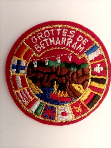 écusson grottes bétharram - grottes,