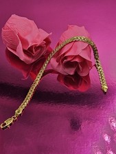 Bracelet Serpent Or Plaqué