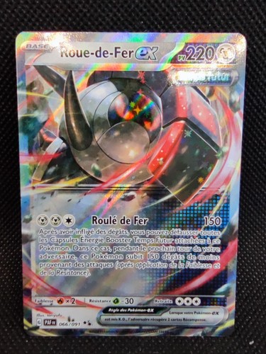 Carte pokemon roue fer - pokemon, ex