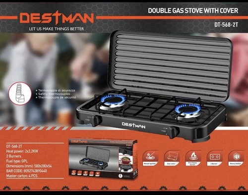 Réchaud gaz feux 3200w - gaz,