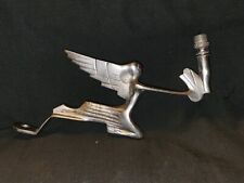 Émblème Monogramme De Capot Pontiac Chrome Vintage Old Flying Lady 1941