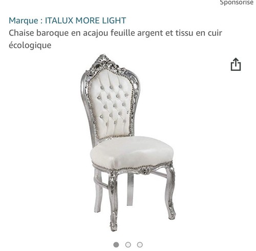 Chaise baroque - chaise,