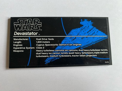 Lego plate star wars - plate,