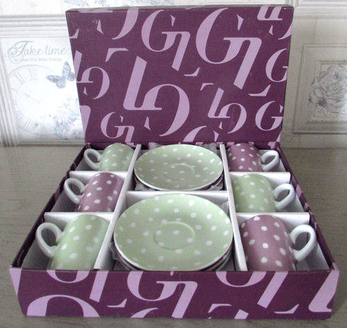 Coffret service café 6 - à,