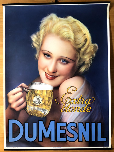 Rare affiche intérieure biere - intérieure,