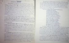 ✒ MANUSCRIT Aut René HERON