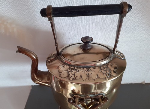 Ancienne bouilloire cuivre - ancienne,
