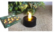 Bougie LED NOIRE À PILES