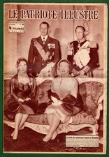 #47093 Belgium 9.5.1954. Magazine Patriote Illustre. King Frederick of Denmark