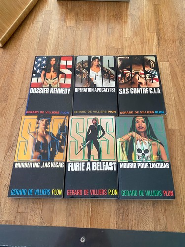 Lot livres sas plon - de, 6
