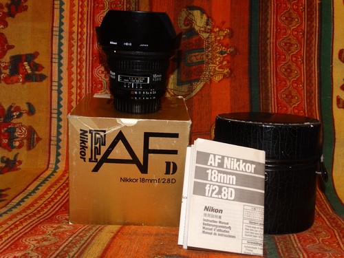 Objectif nikon nikkor - objectif, 18mm