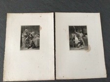 2 ANCIENNES GRAVURES ALEXANDRE