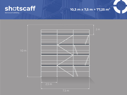 Kit échafaudage pour - kit, d'échafaudage