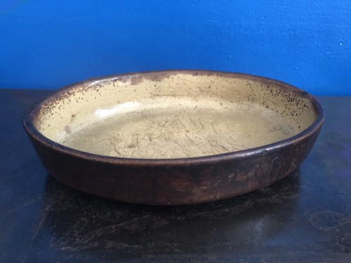 Grand plat rond ancien - grand,