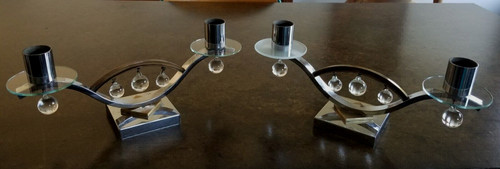 Vintage paire lampes design - lampes,