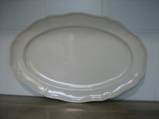Ancien Plat de service ovale