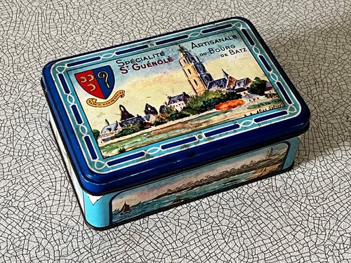 Boîte biscuit ancienne - boîte,
