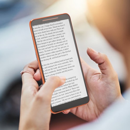 Capacitive book reader - capacitive,