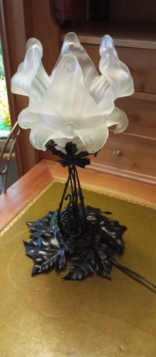Ancienne lampe style art - ancienne,