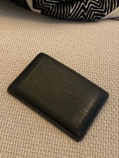 Authentic Louis Vuitton Epi Leather Porte Cartes Sample Card Case - Card Holder!