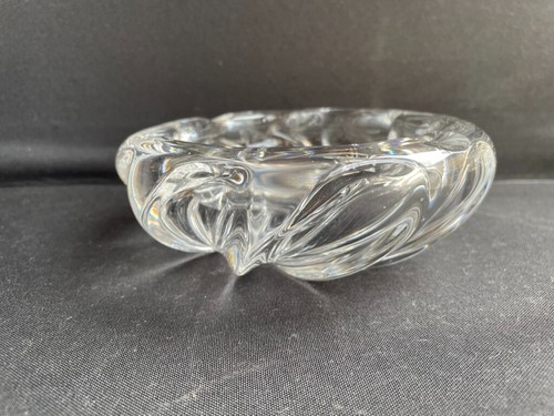 Ancien cendrier cristal - ancien,