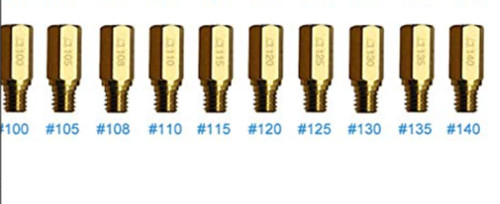 10x carburateur main jets - 10x,