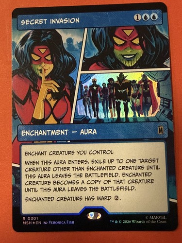 Mtg marvel secret - secret, invasion